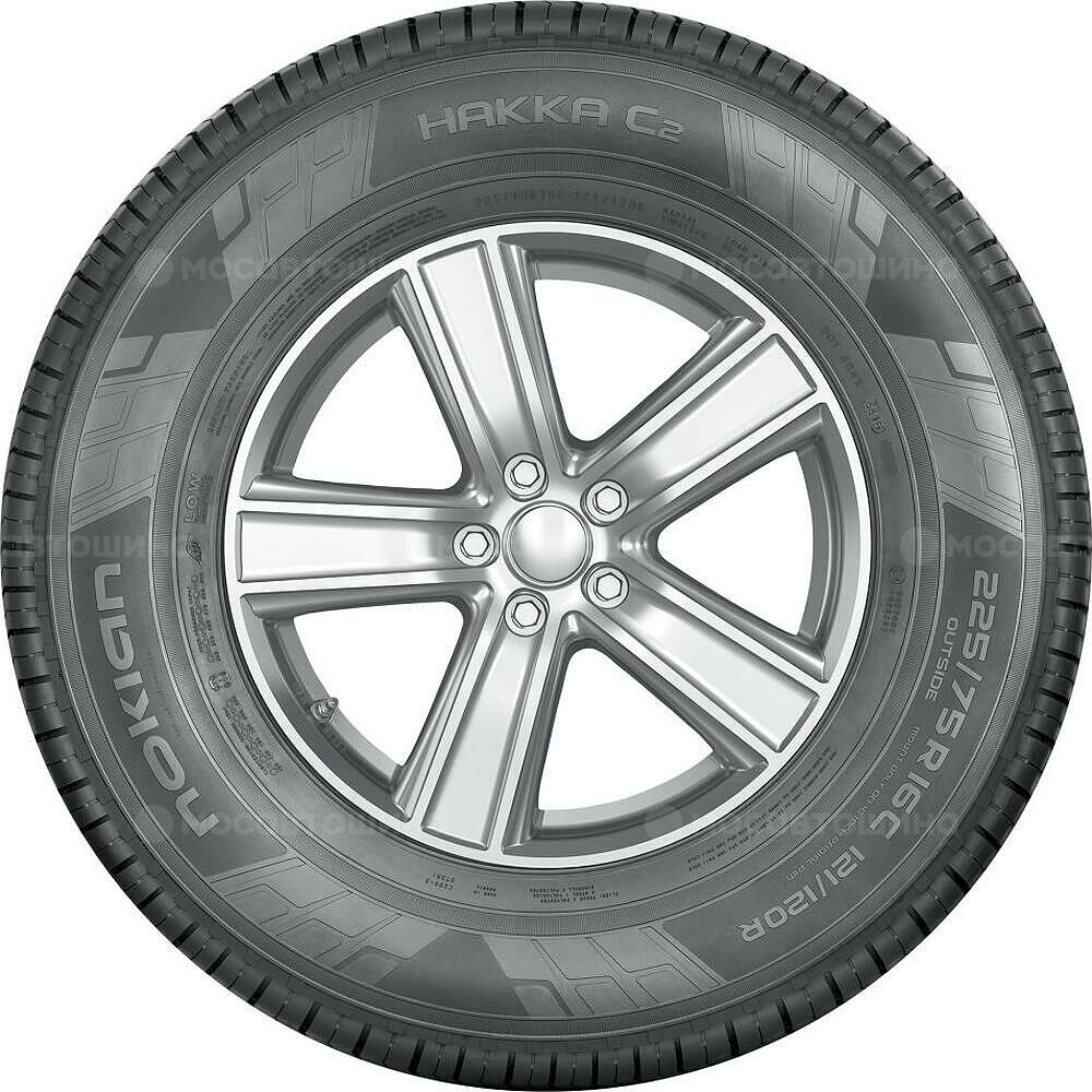 侧视图 Nokian Hakka C2 195/70 R15C 104/102R