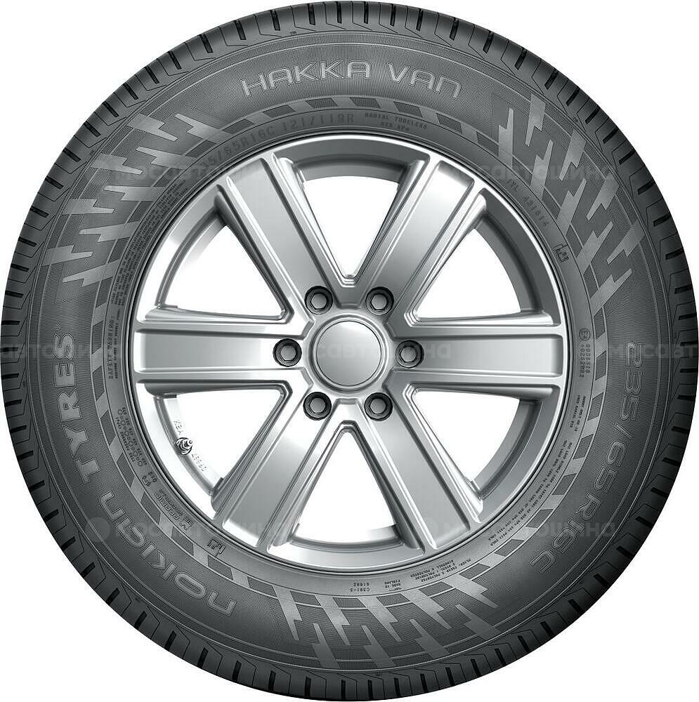 侧视图 Nokian Hakka Van 225/70 R15C 112/110R