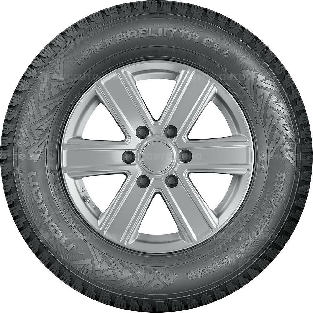 侧视图 Nokian Hakkapeliitta C3 205/65 R16C 107/105R