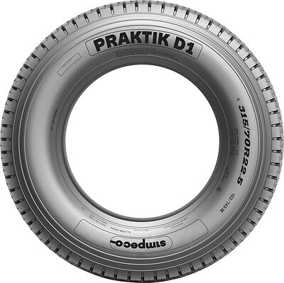 Simpeco Praktik D1 315/80 R22,5 154M (Ведущая ось)