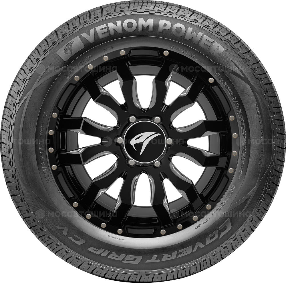 侧视图 Venom Power Covert Grip CV 255/65 R18 111T (BLK)