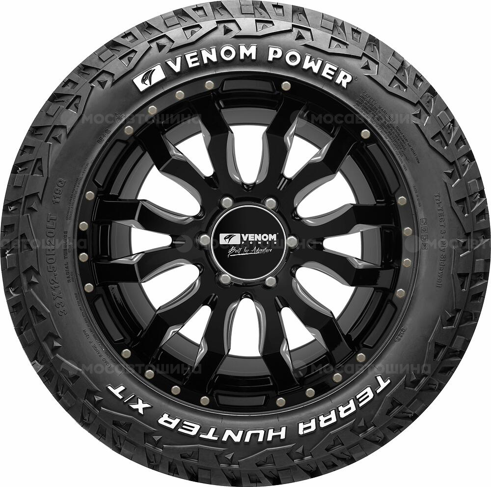 侧视图 Venom Power Terra Hunter X/T 33x12,5x20 119R RWL