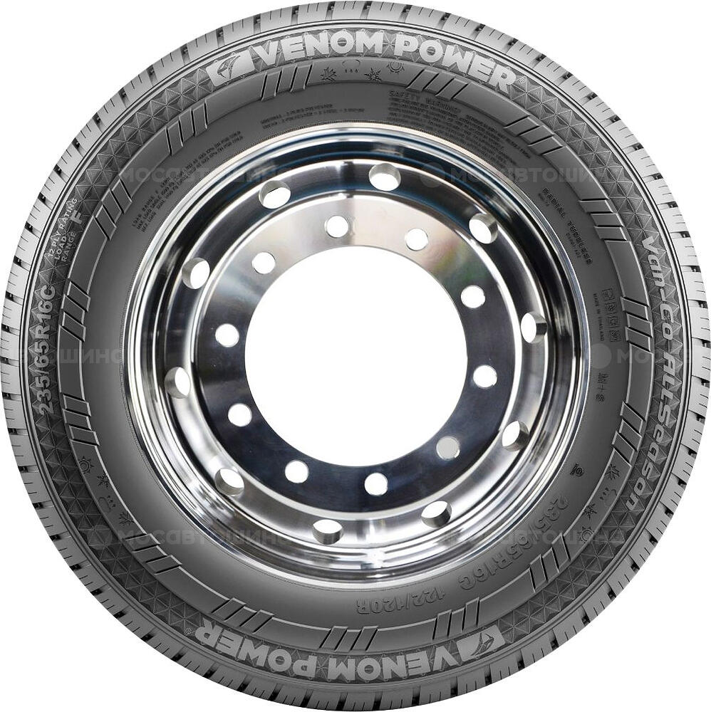 侧视图 Venom Power Van-CO Allseason 185/75 R16 107R