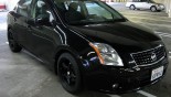 轮毂 在汽车上 Nissan Sentra 轮毂 在汽车上 Nissan Sentra