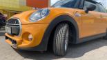 轮毂   在汽车上  mini cooper