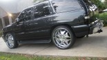 轮毂 Dropstars DS01 在汽车上 Chevrolet Tahoe