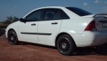 轮毂 Enkei GF1 在汽车上 Ford Focus 轮毂 Enkei GF1 在汽车上 Ford Focus