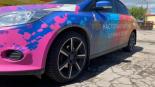 轮毂   在汽车上  ford focus