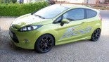轮毂 Borbet LV4 在汽车上 Ford Fiesta