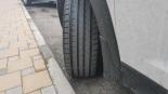 轮毂   在汽车上  hyundai tucson