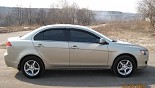 Диски КиК R1 Рольф на автомобиле Mitsubishi Lancer X Диски КиК R1 Рольф на автомобиле Mitsubishi Lancer X