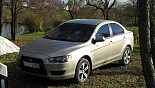 轮毂 Скад Мицар 在汽车上 Mitsubishi Lancer X