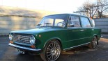 轮毂 Aez Xylo 在汽车上 VAZ 21061