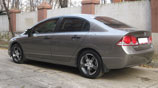 轮毂 Zepp Gallardo 在汽车上 Honda Civic 轮毂 Zepp Gallardo 在汽车上 Honda Civic