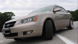 轮毂   在汽车上 Hyundai Sonata