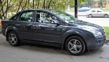 轮毂 Zepp Bars 在汽车上 Ford Focus 2