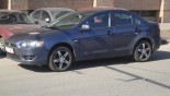 Диски КиК Андорра на автомобиле Mitsubishi Lancer X Диски КиК Андорра на автомобиле Mitsubishi Lancer X