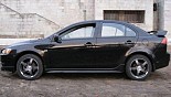 轮毂 Zepp Falcon 在汽车上 Mitsubishi Lancer X