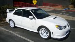 轮毂 OZ Racing Superturismo WRC 在汽车上 Subaru Impreza WRX STI