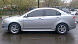 轮毂 OZ Racing Crono 在汽车上 Mitsubishi Lancer X