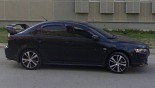 轮毂 Mitsubishi MI094 在汽车上 Mitsubishi Lancer X