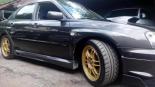轮毂   在汽车上  subaru impreza-wrx-sti