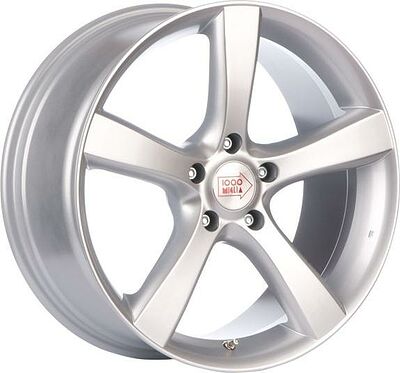 1000Miglia MM1001 8.5x19 5x112 ET 32 Dia 66.69 Silver