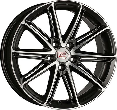 1000Miglia MM1007 7.5x17 5x114.3 ET 40 Dia 67.1 Dark Anthracite Polished