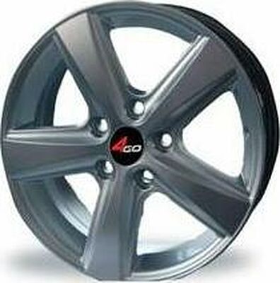 4GO 230 6.5x15 4x114.3 ET 40 Dia 67.1 Silver