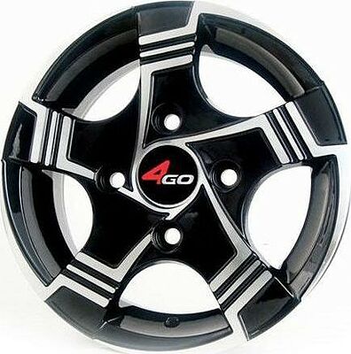 4GO 247 6x14 4x98 ET 35 Dia 58.6 Silver