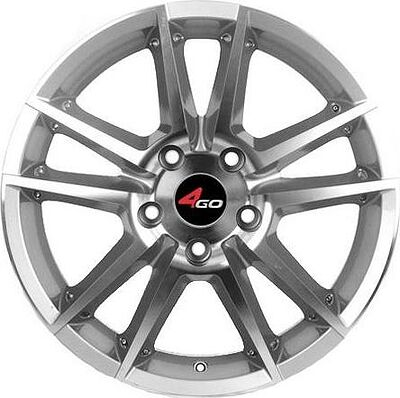 4GO 289 7x16 5x110 ET 38 Dia 65.1 Silver