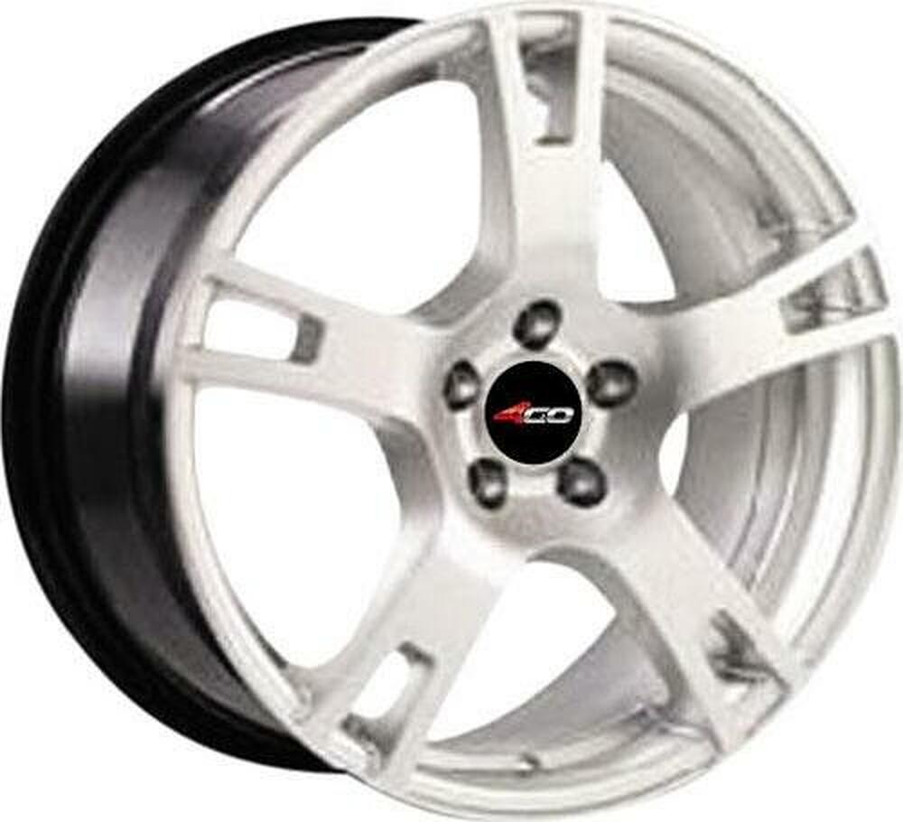 4GO 35 6.5x15 4x98 ET 35 Dia 58.6 Silver