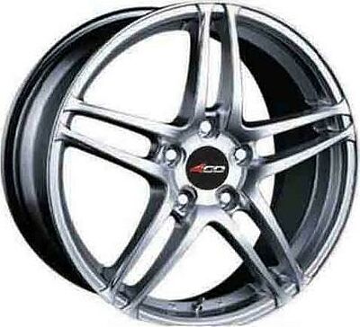 4GO 540 6x14 4x100 ET 40 Dia 67.1 Silver