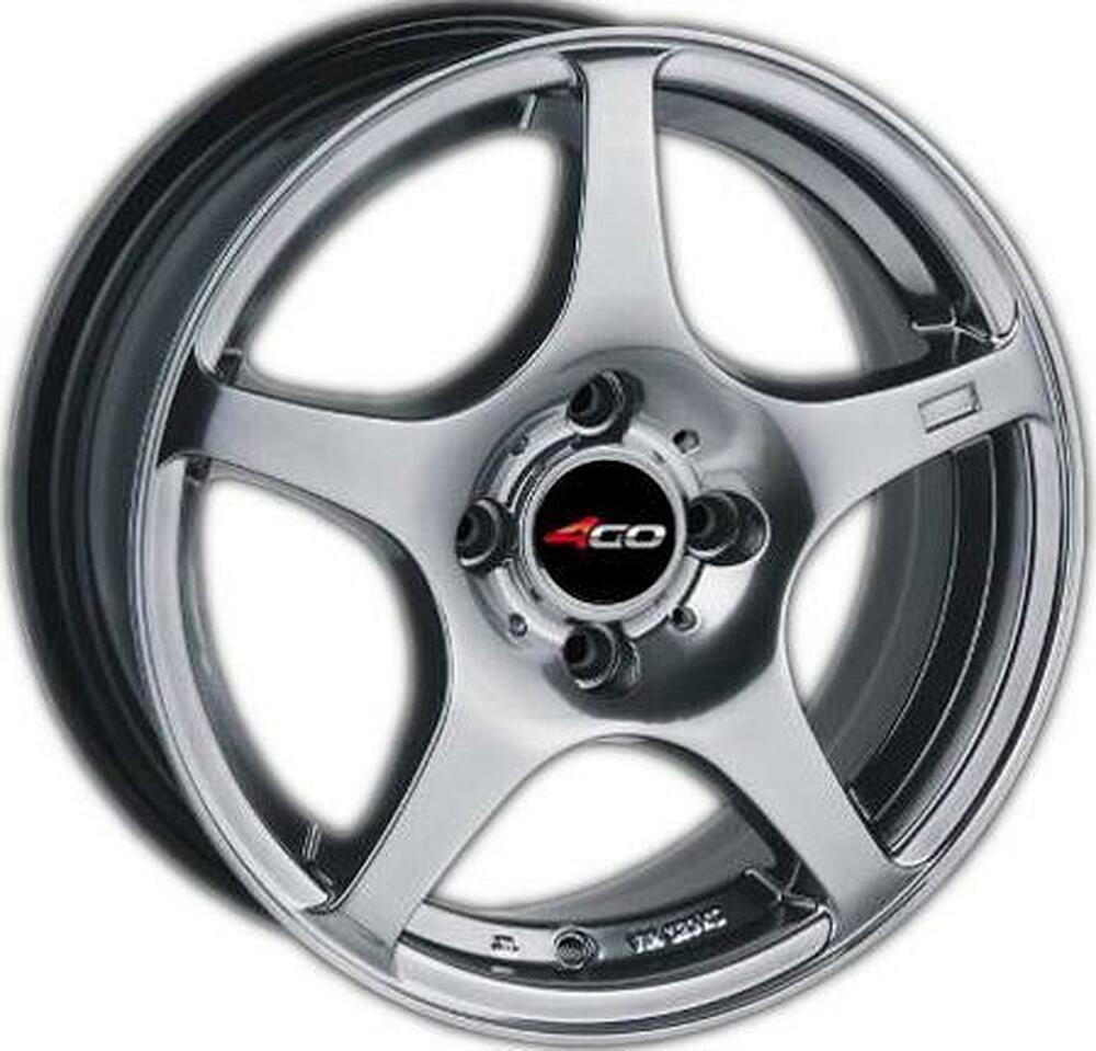 4GO 550 6x14 4x98 ET 23 Dia 58.6 silver
