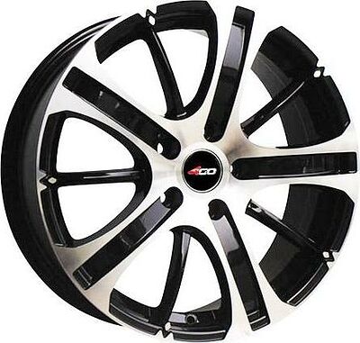 4GO 69 6x14 4x100 ET 40 Dia 67.1 Silver