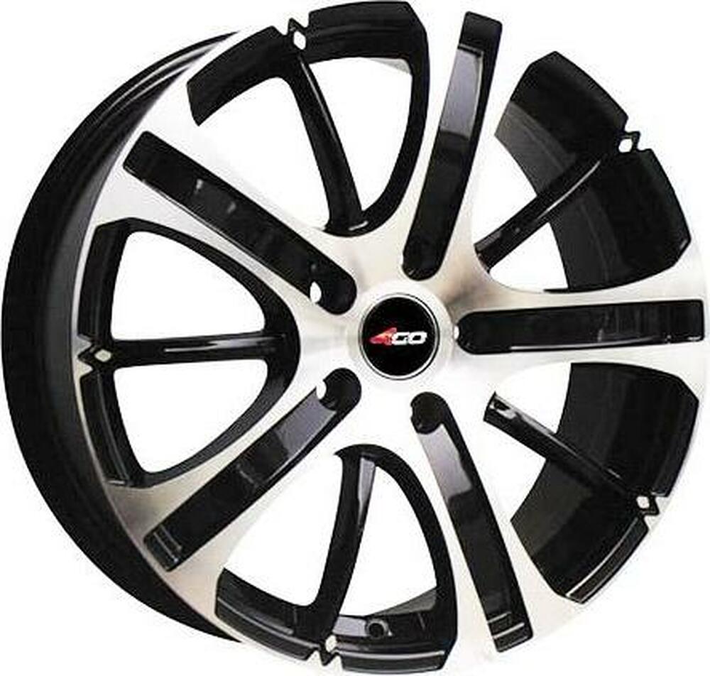 4GO 69 6x14 4x98 ET 20 Dia 58.6 Silver