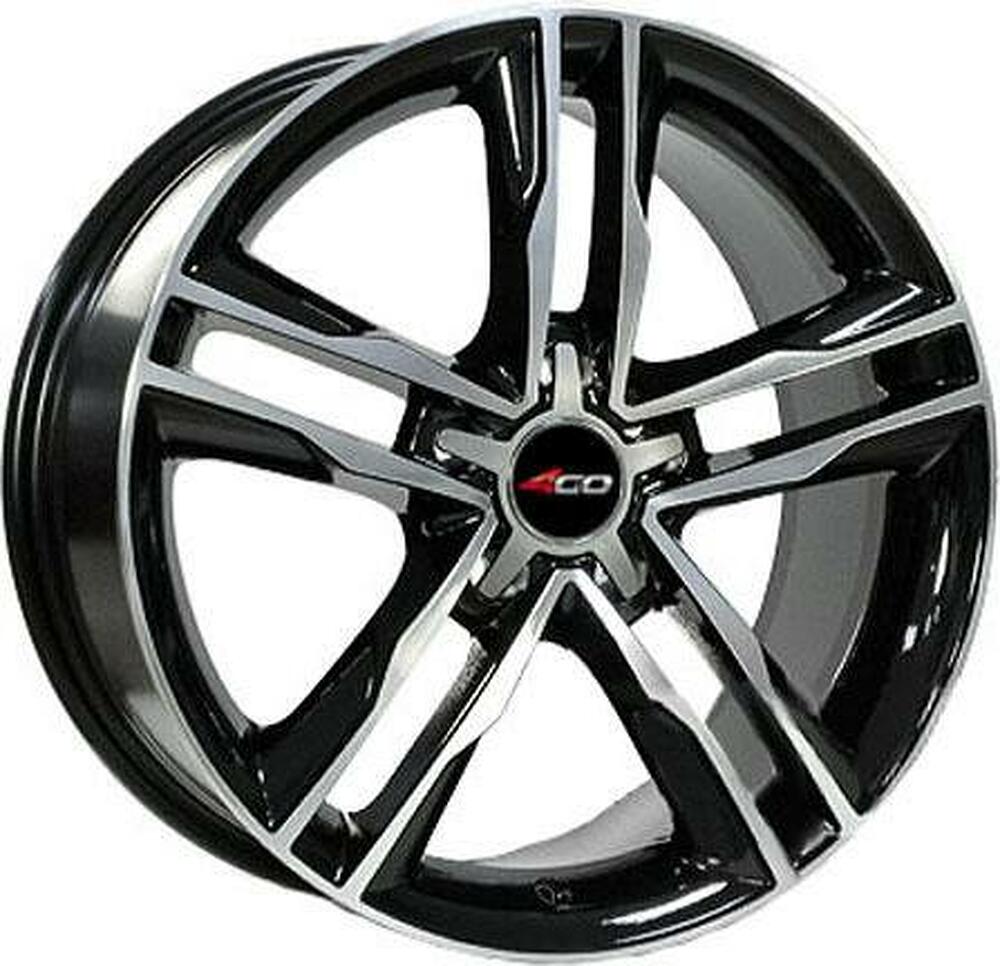 4GO BW6 7x17 5x100 ET 45 Dia 67.1 GMMF