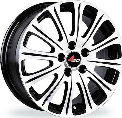 4GO CT002 6x15 4x100 ET 48 Dia 67.1 SMF