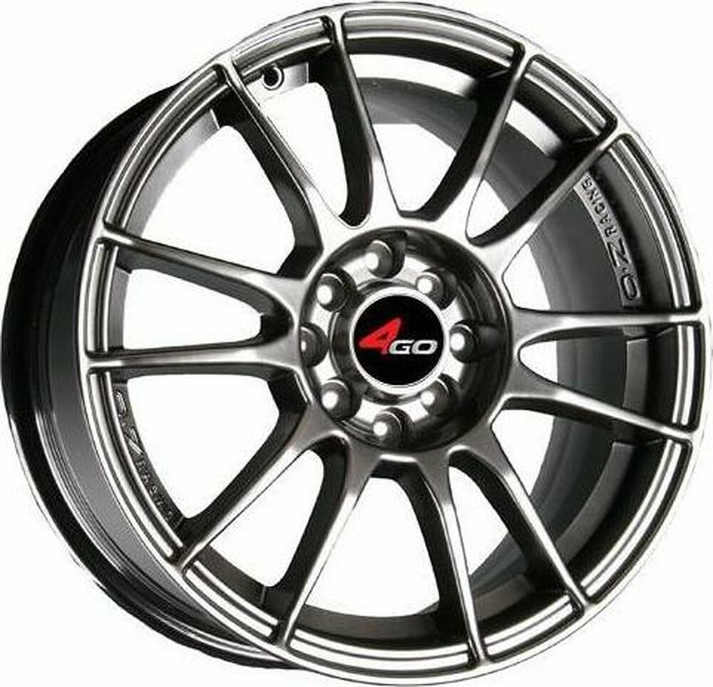 4GO JJ106 6x15 4x100 ET 38 Dia 67.1 Silver