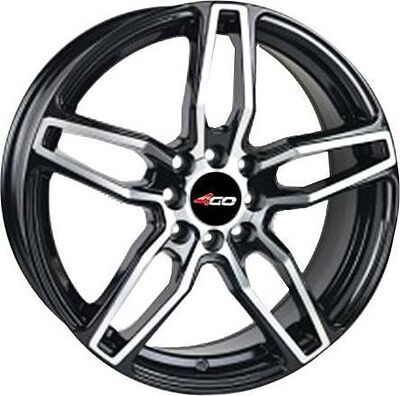 4GO JJ209 7x16 5x100 ET 38 Dia 65.1 WMF