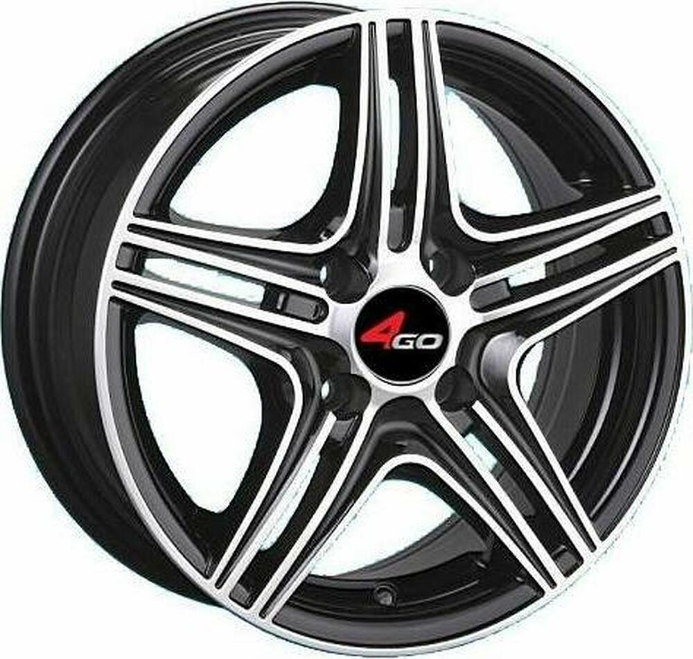 4GO JJ522 6x14 4x100 ET 40 Dia 67.1 MBMF