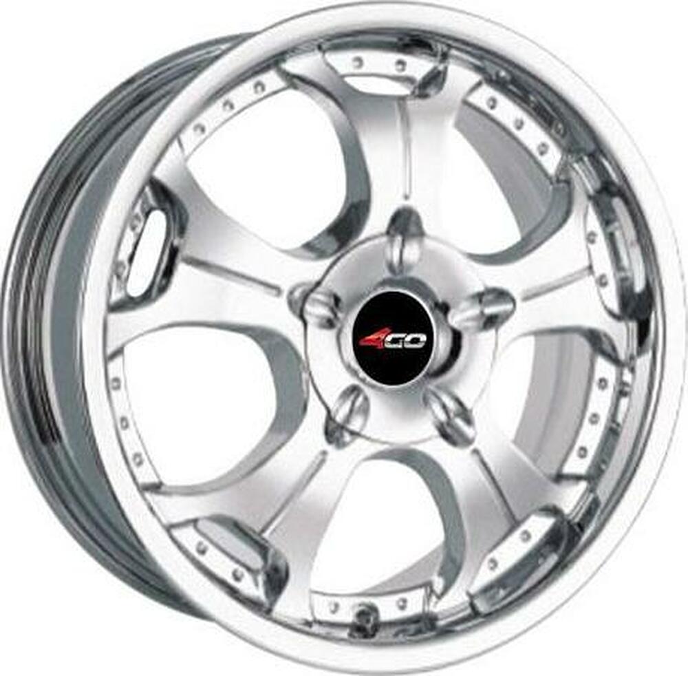 4GO P5006 7x17 5x114.3 ET 35 Dia 67.1 silver