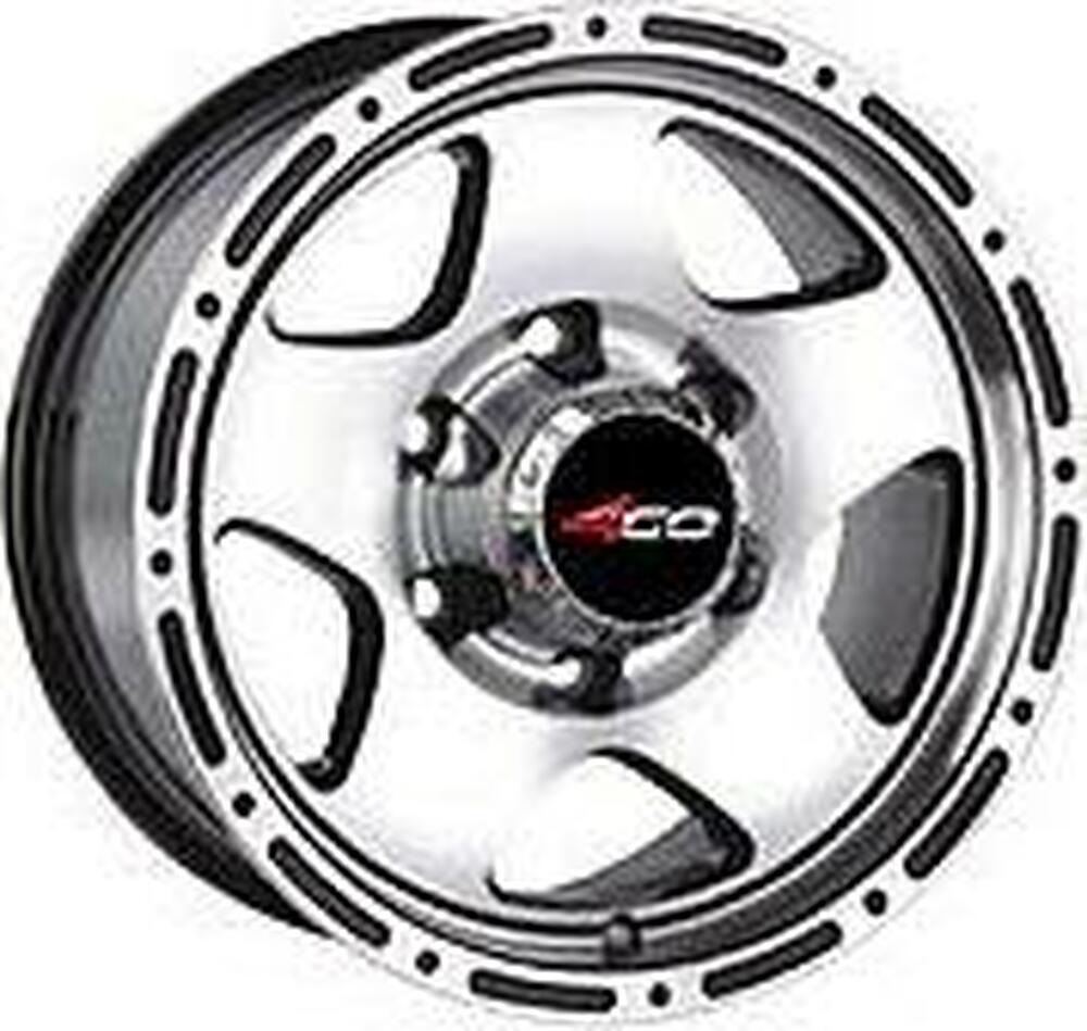 4GO P5099 8x16 6x139.7 Dia 110.1 Silver