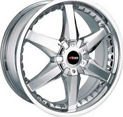 4GO P6005 7.5x17 5x120 ET 42 Dia 72.6 silver