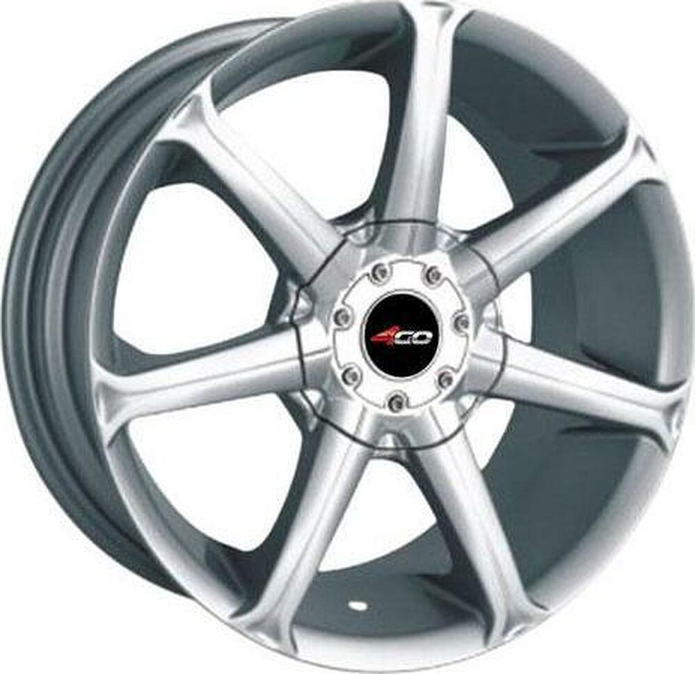 4GO P7005 7x16 5x100 ET 38 Dia 73.1 Silver