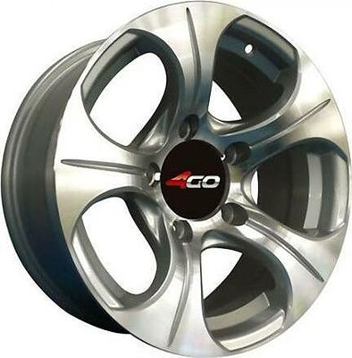 4GO RV009 7x16 5x150 ET 5 Dia 110.5 Silver
