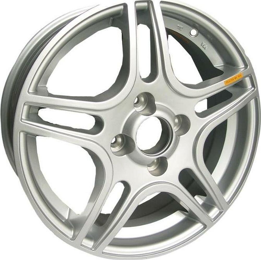 4GO SD-172 6x15 4x100 ET 48 Dia 67.1 Silver