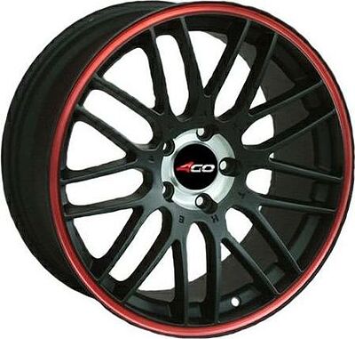 4GO XS253 8x17 4x114.3 ET 38 Dia 73.1 BMFYL