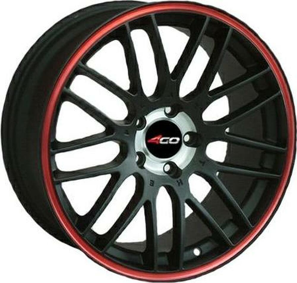 4GO XS253 8x17 4x100 ET 38 Dia 73.1 MBMFRL