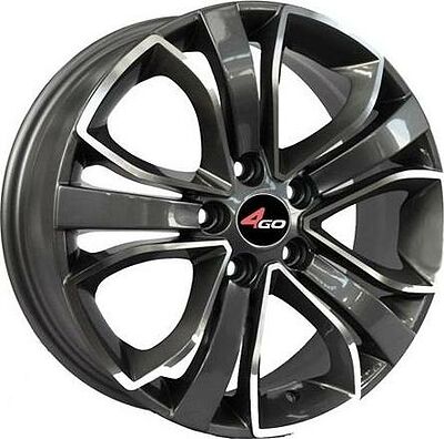 4GO XS667 6x14 4x100 ET 45 Dia 67.1 BMF
